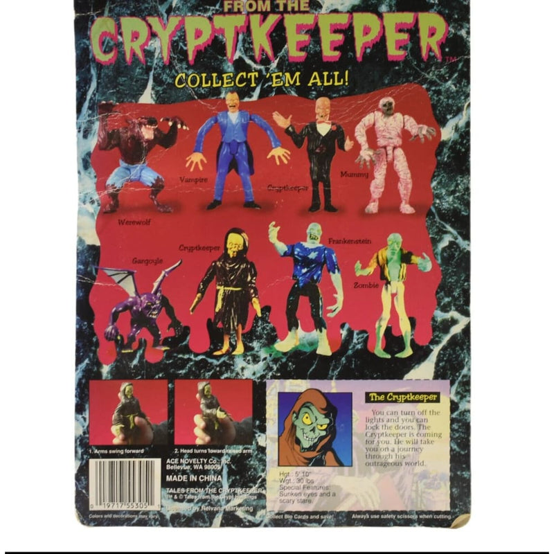 Ace Novelty - Tales From The Cryptkeeper (Brown Robe) 5’’ Action Figure - Toys & Games:Action Figures & Accessories:Action Figures