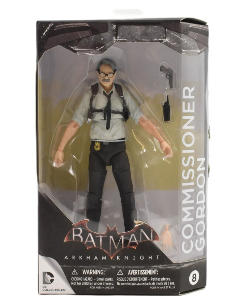 DC Collectibles Batman Arkham Knight Series 2 Commissioner Gordon Action Figure - Toys & Games:Action Figures & Accessories:Action Figures