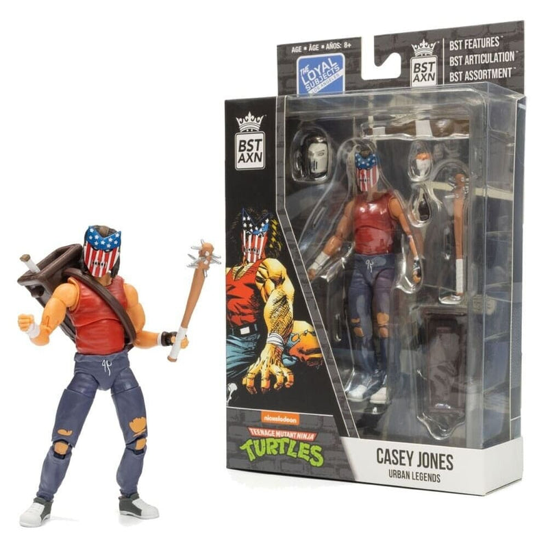 BST AXN - Teenage Mutant Ninja Turtles - Casey Jones Urban Legends Action Figure - Toys & Games:Action Figures & Accessories:Action Figures