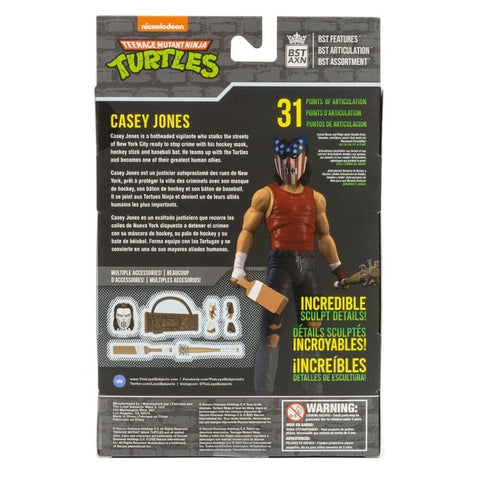 BST AXN - Teenage Mutant Ninja Turtles - Casey Jones Urban Legends Action Figure - Toys & Games:Action Figures & Accessories:Action Figures