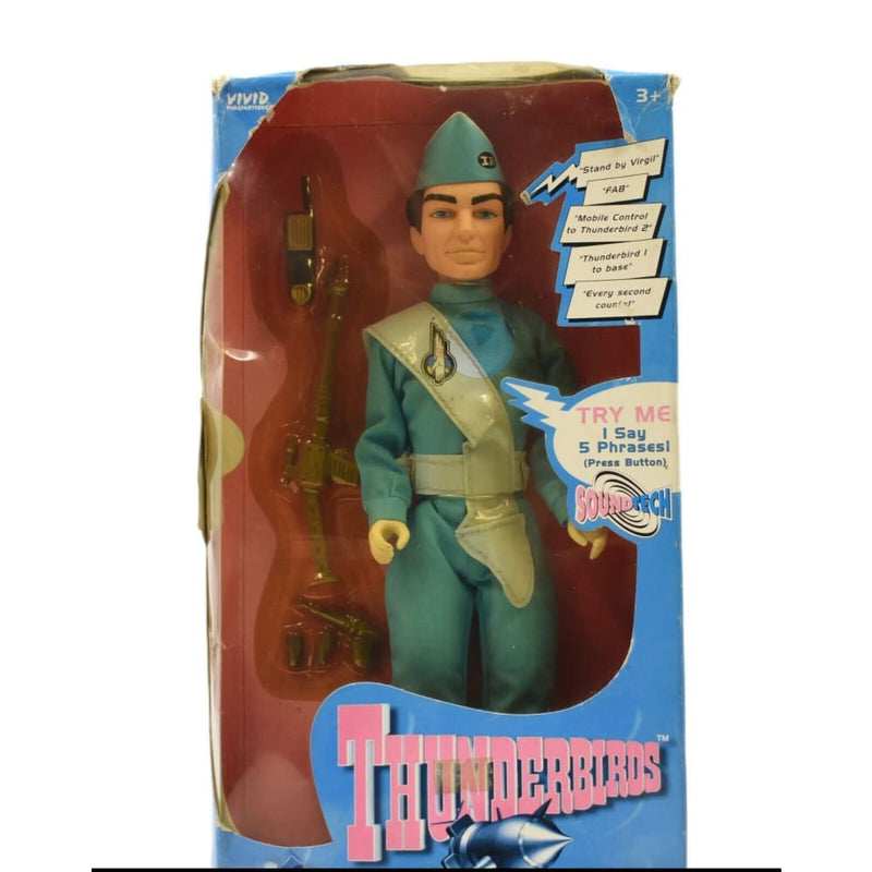 Carlton 1999 Thunderbirds - Scott Tracy 12’’ Scale Talking Action Figure - Toys & Games:Action Figures & Accessories:Action Figures