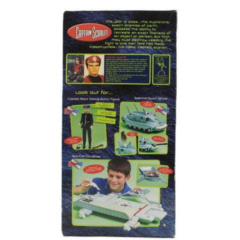 Carlton 2001 Captain Scarlet 12’’ Scale Talking Action Figure - Toys & Games:Action Figures & Accessories:Action Figures