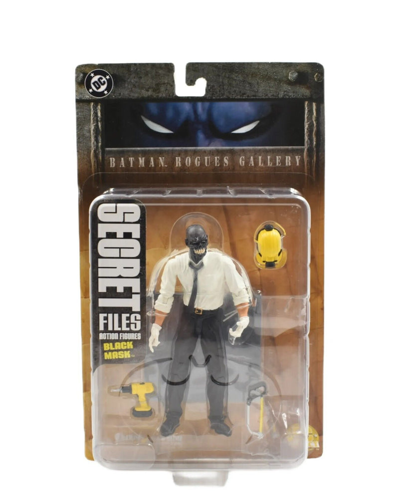 DC Direct - Batman Rogues Gallery Secret Files - Black Mask Action Figure - Toys & Games:Action Figures & Accessories:Action Figures