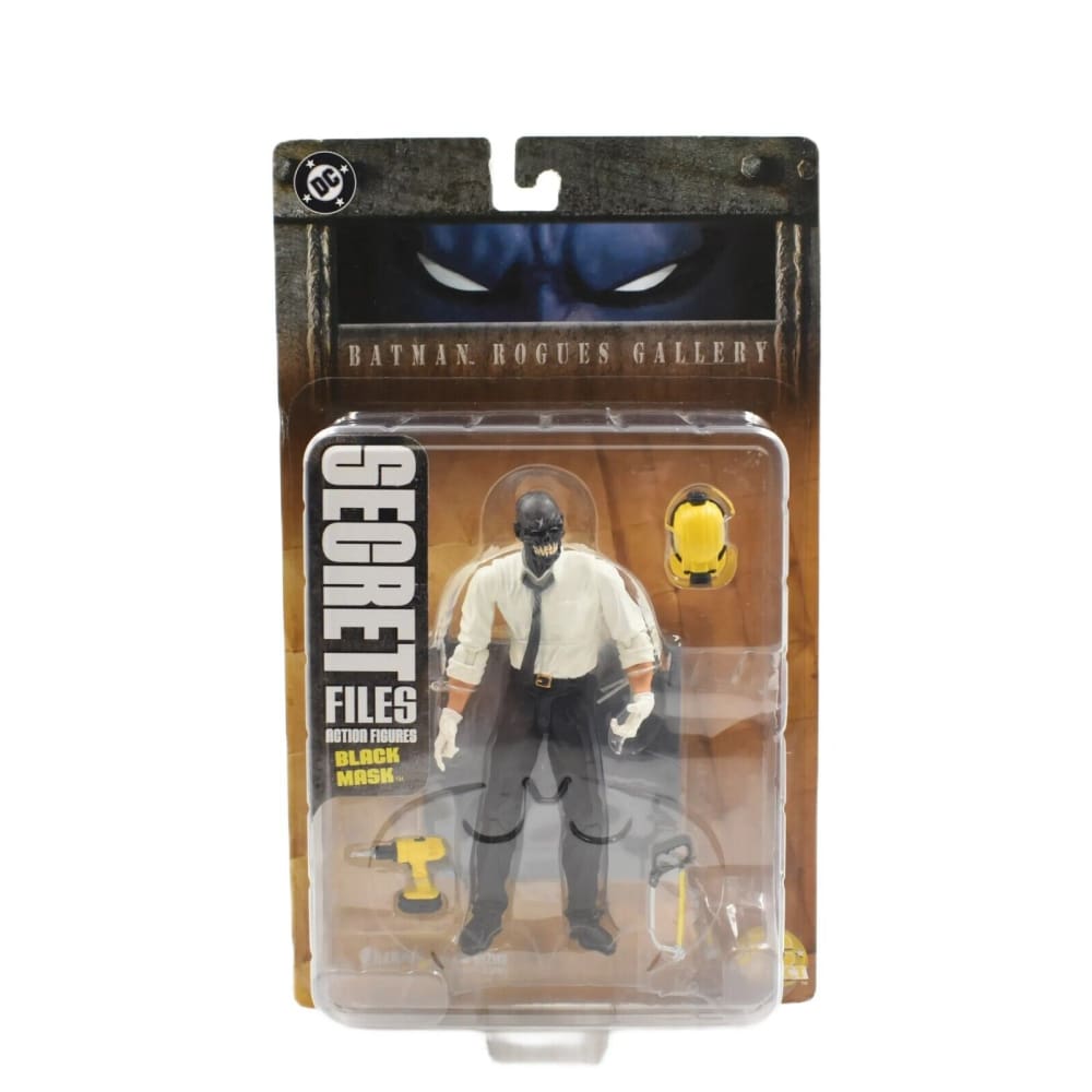 DC Direct - Batman Rogues Gallery Secret Files - Black Mask Action Figure - Toys & Games:Action Figures & Accessories:Action Figures