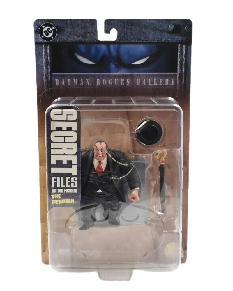 DC Direct - Batman Rogues Gallery Secret Files - The Penguin Action Figure - Toys & Games:Action Figures & Accessories:Action Figures