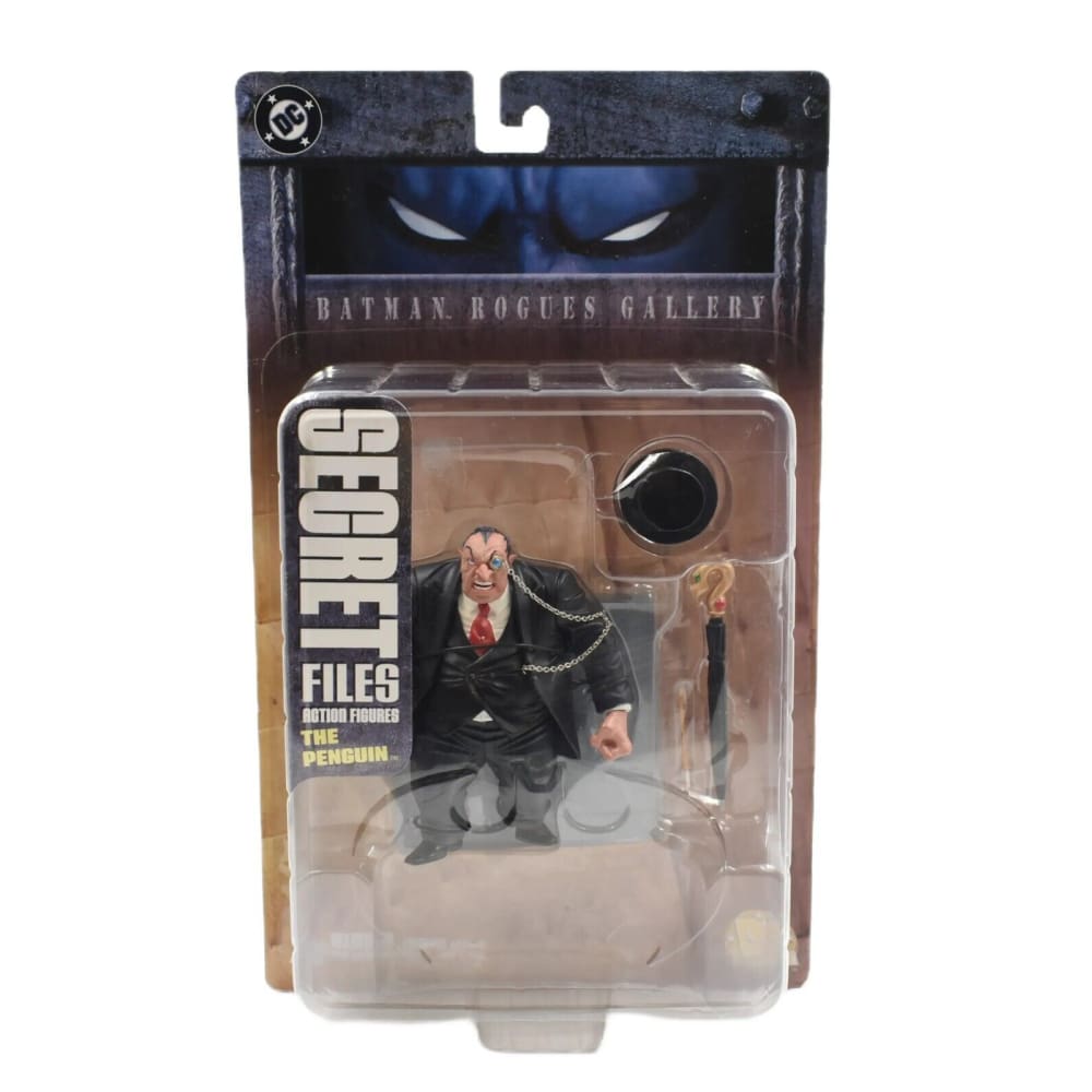 DC Direct - Batman Rogues Gallery Secret Files - The Penguin Action Figure - Toys & Games:Action Figures & Accessories:Action Figures