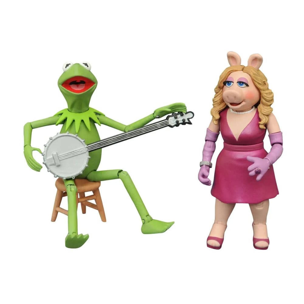 Diamond Select The Muppets Best Of Series 1 - Kermit & Miss Piggy Action Figure - Toys & Games:Action Figures & Accessories:Action Figures