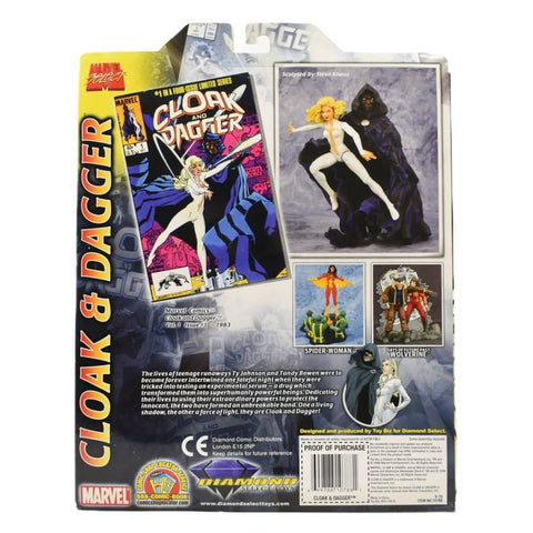 Diamond Toys Marvel Select 2006 - Cloak & Dagger Special Edition Action Figure - Toys & Games:Action Figures & Accessories:Action Figures