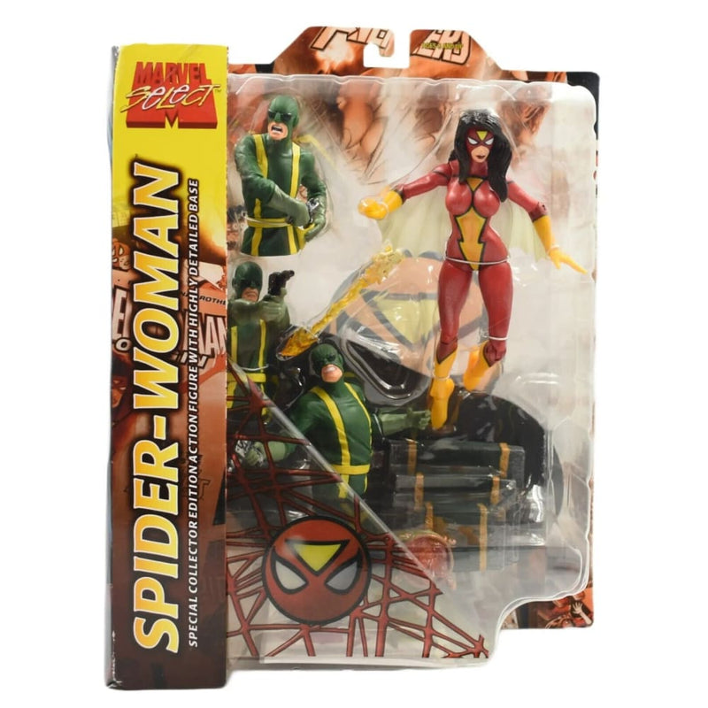 Diamond Toys Marvel Select 2006 - Spider-Woman Special Edition Action Figure - Toys & Games:Action Figures & Accessories:Action Figures