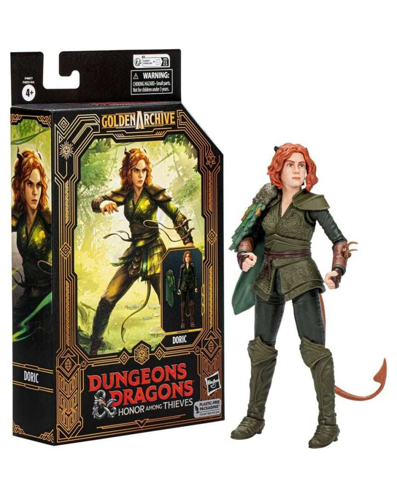 Dungeons & Dragons: Honor Among Thieves Golden Archive - Doric Action Figure - Toys & Games:Action Figures & Accessories:Action Figures