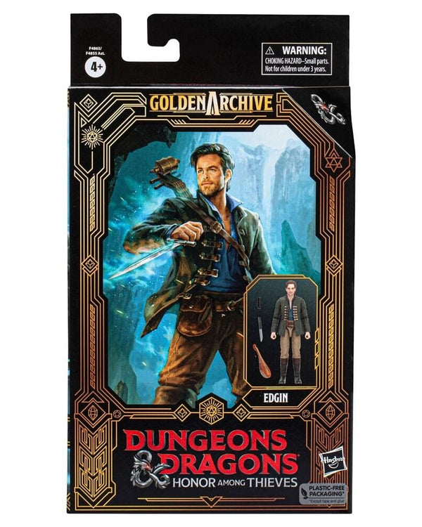 Dungeons & Dragons: Honor Among Thieves Golden Archive - Edgin Action Figure - Toys & Games:Action Figures & Accessories:Action Figures