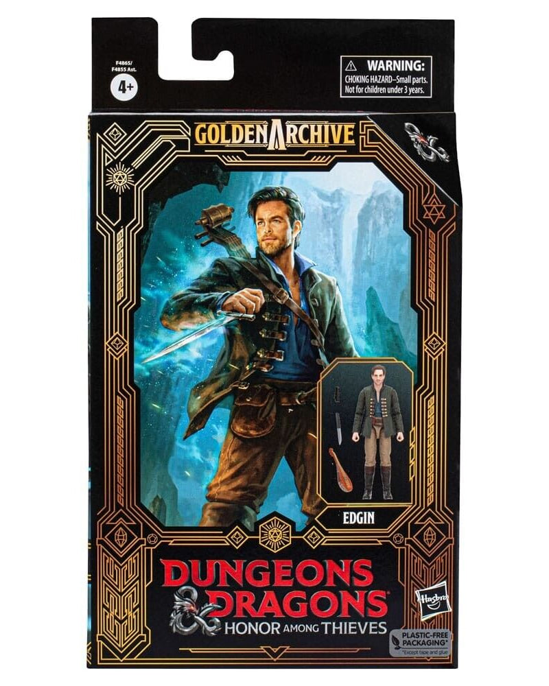 Dungeons & Dragons: Honor Among Thieves Golden Archive - Edgin Action Figure - Toys & Games:Action Figures & Accessories:Action Figures