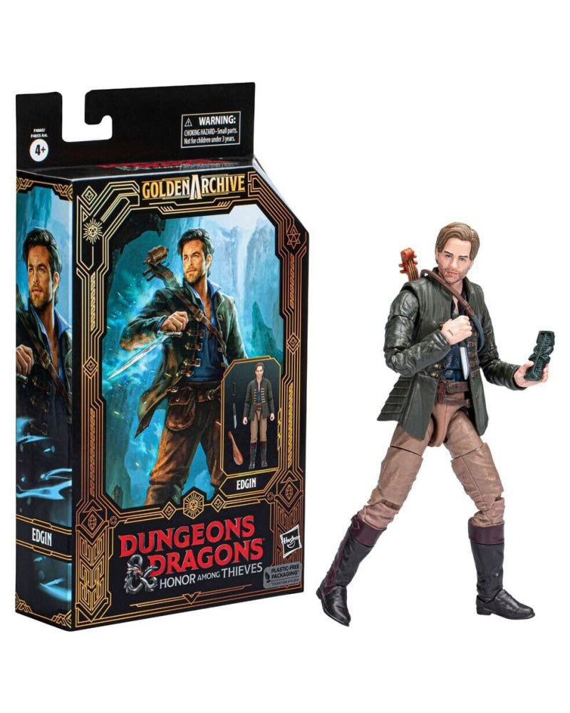 Dungeons & Dragons: Honor Among Thieves Golden Archive - Edgin Action Figure - Toys & Games:Action Figures & Accessories:Action Figures