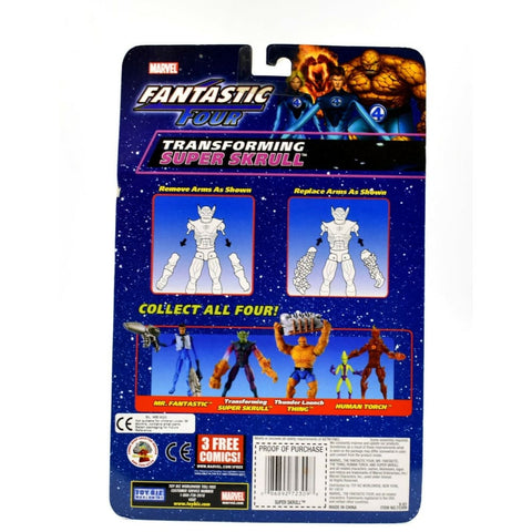 Fantastic Four Classics - Transforming Super Skrull Action Figure - Toys & Games:Action Figures:TV Movies & Video Games