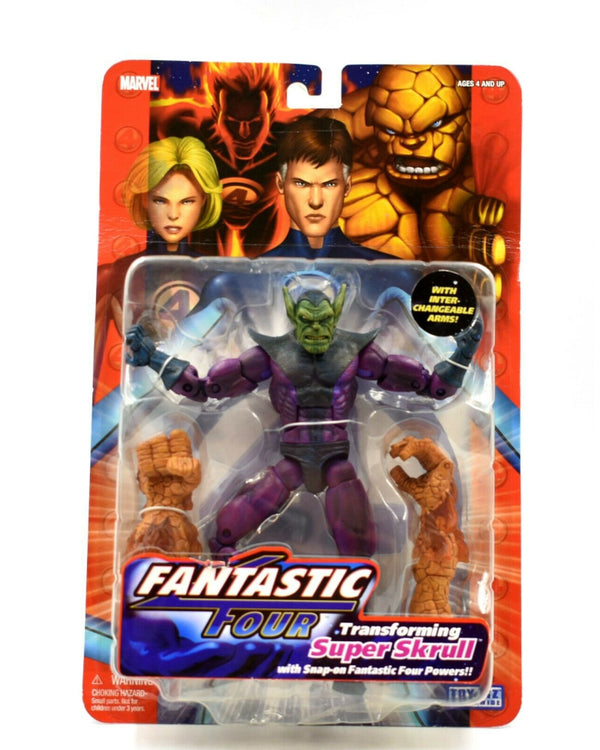 Fantastic Four Classics - Transforming Super Skrull Action Figure - Toys & Games:Action Figures:TV Movies & Video Games