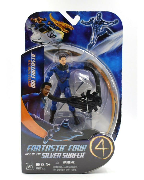 Fantastic Four Rise of The Silver Surfer - Battle Stretch Mr. Fantastic Figure - Toys & Games:Action Figures:TV Movies & Video Games