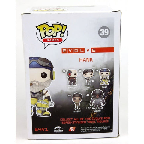 Funko Pop Games - Evolve #39 Hank Vinyl Figure