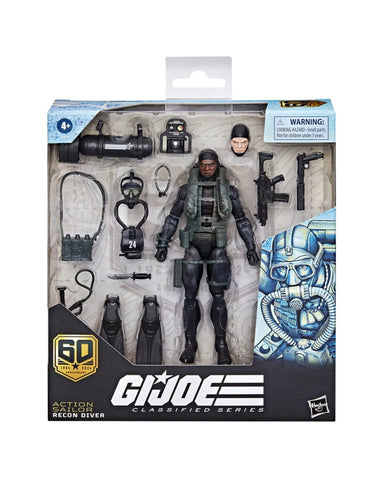 G.I. Joe Classified Series 60th - Action Sailor Recon Diver Figure COMING SOON - Toys & Games:Action Figures & Accessories:Action Figures