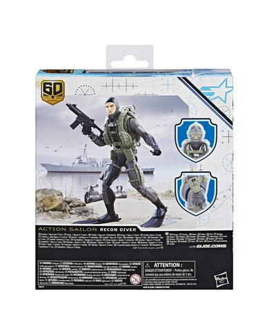 G.I. Joe Classified Series 60th - Action Sailor Recon Diver Figure COMING SOON - Toys & Games:Action Figures & Accessories:Action Figures