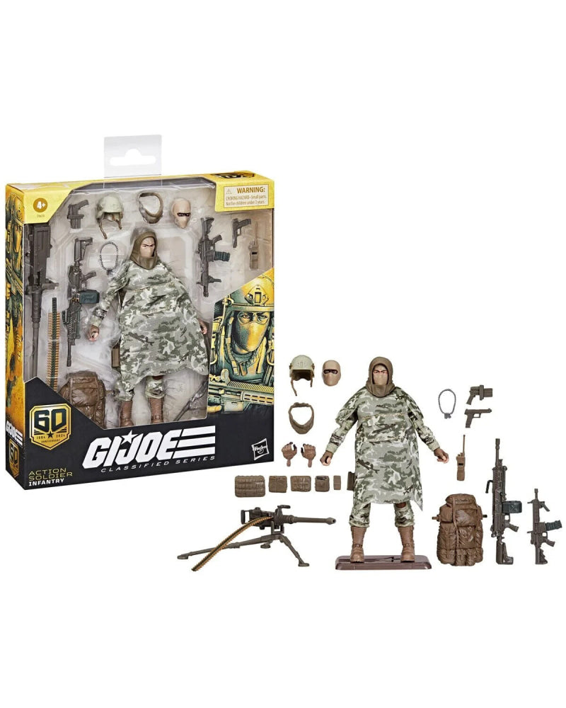 G.I. Joe Classified Series 60th Anniversary Action Soldier Infantry COMING SOON - Toys & Games:Action Figures Accessories:Action