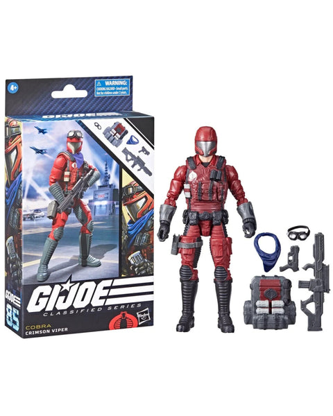 G.I. Joe Classified Series - Cobra Crimson Viper Action Figure - Toys & Games:Action Figures & Accessories:Action Figures