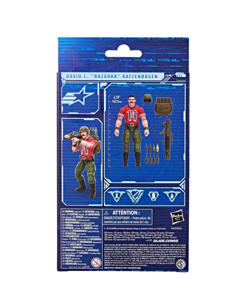 G.I. Joe Classified Series - David L. Bazooka Katzenbogen Action Figure - Toys & Games:Action Figures & Accessories:Action Figures