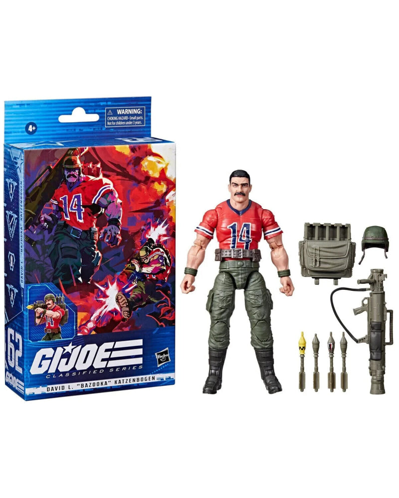 G.I. Joe Classified Series - David L. Bazooka Katzenbogen Action Figure - Toys & Games:Action Figures & Accessories:Action Figures