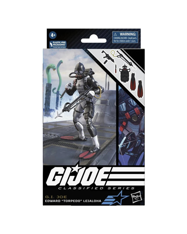 G.I. Joe Classified Series - Edward ’Torpedo’ Leiaioha Action Figure Toys & Games:Action Figures Accessories:Action