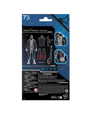 G.I. Joe Classified Series - Edward ’Torpedo’ Leiaioha Action Figure Toys & Games:Action Figures Accessories:Action