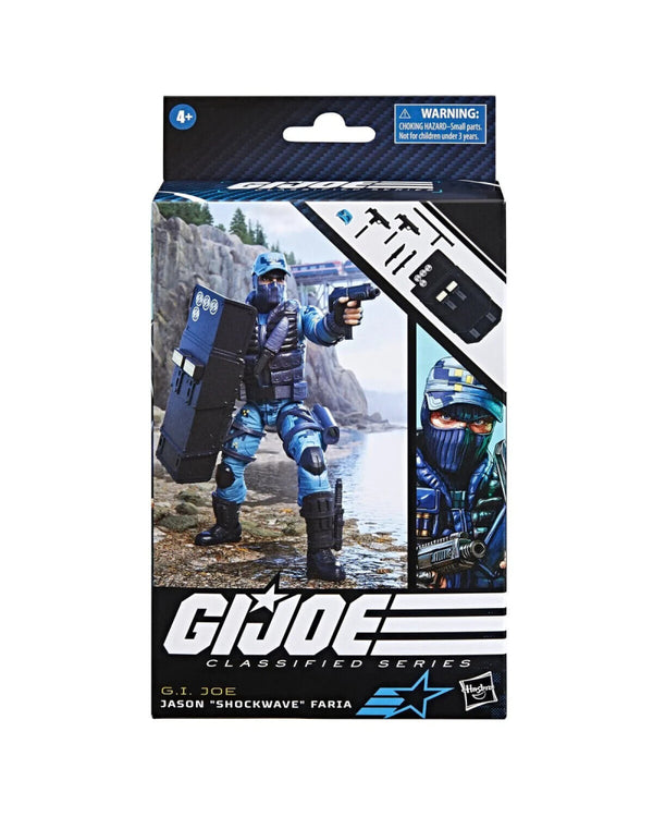 G.I. Joe Classified Series - Jason ’Shockwave’ Faria Action Figure Toys & Games:Action Figures Accessories:Action