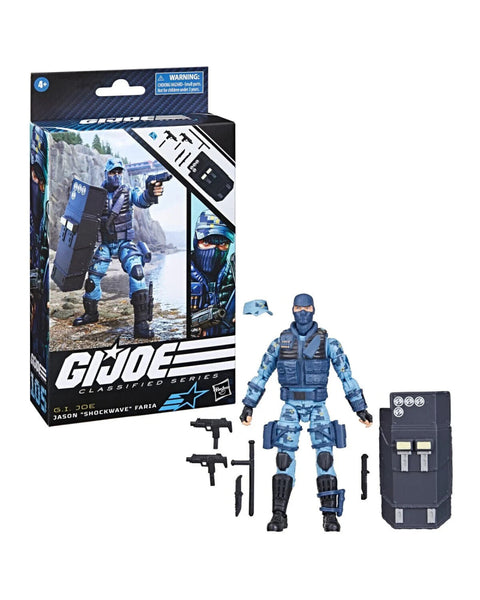 G.I. Joe Classified Series - Jason ’Shockwave’ Faria Action Figure Toys & Games:Action Figures Accessories:Action