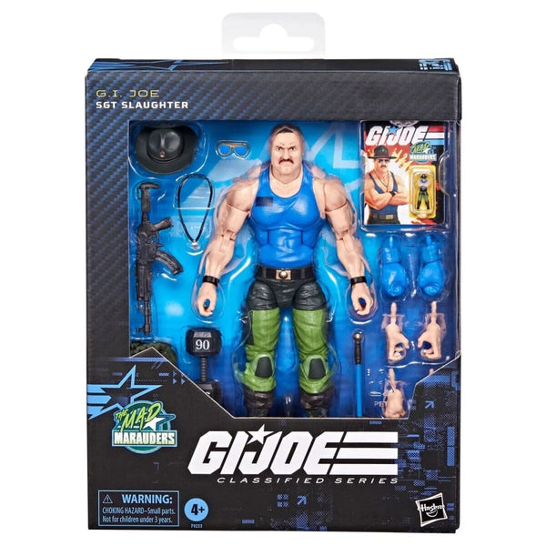 G.I. Joe Classified Series - Mad Marauders Sgt Slaughter Exclusive Action Figure - Toys & Games:Action Figures & Accessories:Action Figures