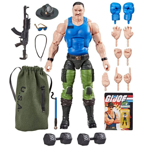 G.I. Joe Classified Series - Mad Marauders Sgt Slaughter Exclusive Action Figure - Toys & Games:Action Figures & Accessories:Action Figures