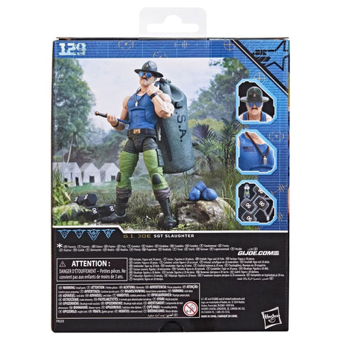 G.I. Joe Classified Series - Mad Marauders Sgt Slaughter Exclusive Action Figure - Toys & Games:Action Figures & Accessories:Action Figures