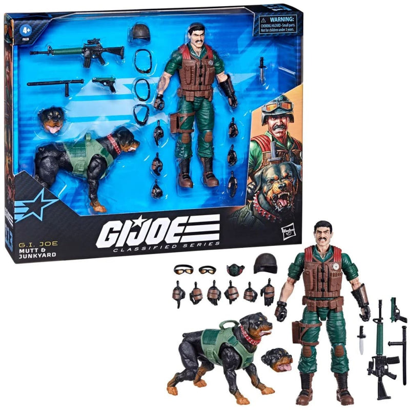 G.I. Joe Classified Series - Mutt and Junkyard Deluxe Action Figure - PRE-ORDER