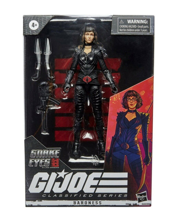 G.I. Joe Classified Series Snake Eyes - Baroness Action Figure - IN STOCK - Toys & Games:Action Figures & Accessories:Action Figures