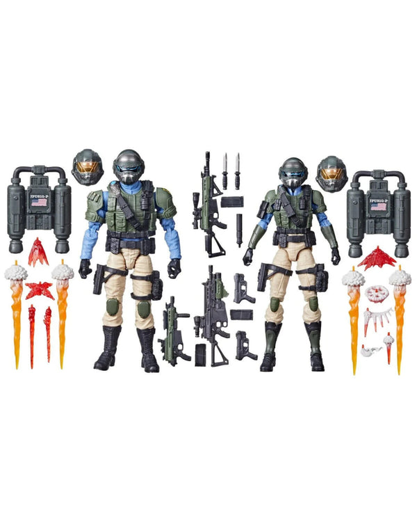 G.I. Joe Classified Series Steel Corps Troopers Action Figure 2 - Pack COMING SOON - Toys & Games:Action Figures Accessories:Action