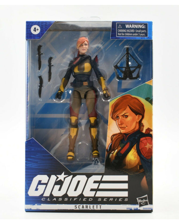 G.I. Joe Classified Series Wave 1 - Scarlett Action Figure - IN STOCK - Toys & Games:Action Figures & Accessories:Action Figures