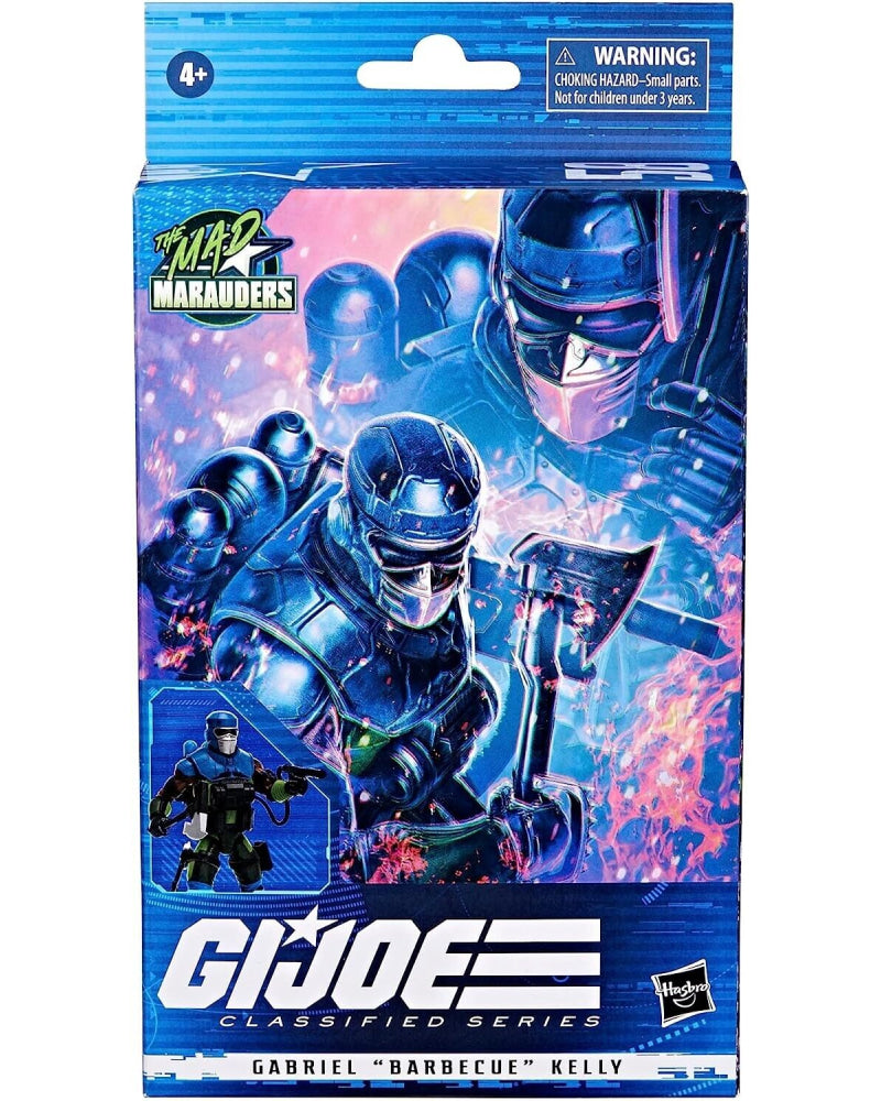 G.I. Joe Classified The Mad Marauders - Gabriel ’Barbecue’ Kelly Action Figure Toys & Games:Action Figures Accessories:Action