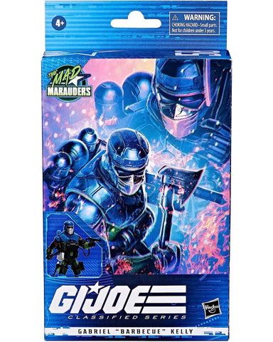 G.I. Joe Classified The Mad Marauders - Gabriel ’Barbecue’ Kelly Action Figure Toys & Games:Action Figures Accessories:Action