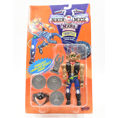 Galoob - Biker Mice From Mars - Throttle Action Figure