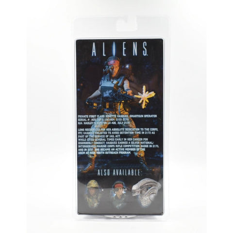 GENUINE NECA - Aliens Series 9 - Private Jenette Vasquez 7’’ Scale Action Figure - Toys & Games:Action Figures & Accessories:Action Figures