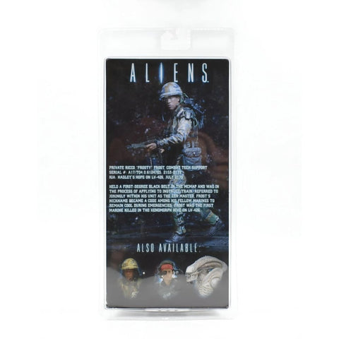 GENUINE NECA - Aliens Series 9 - Private Ricco Frost 7’’ Scale Action Figure - Toys & Games:Action Figures & Accessories:Action Figures