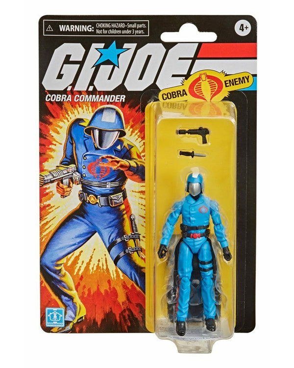 Hasbro G.I. Joe Retro Collection - Duke Vs. Cobra Commander Action Figure 2-Pack - Toys & Games:Action Figures & Accessories:Action Figures