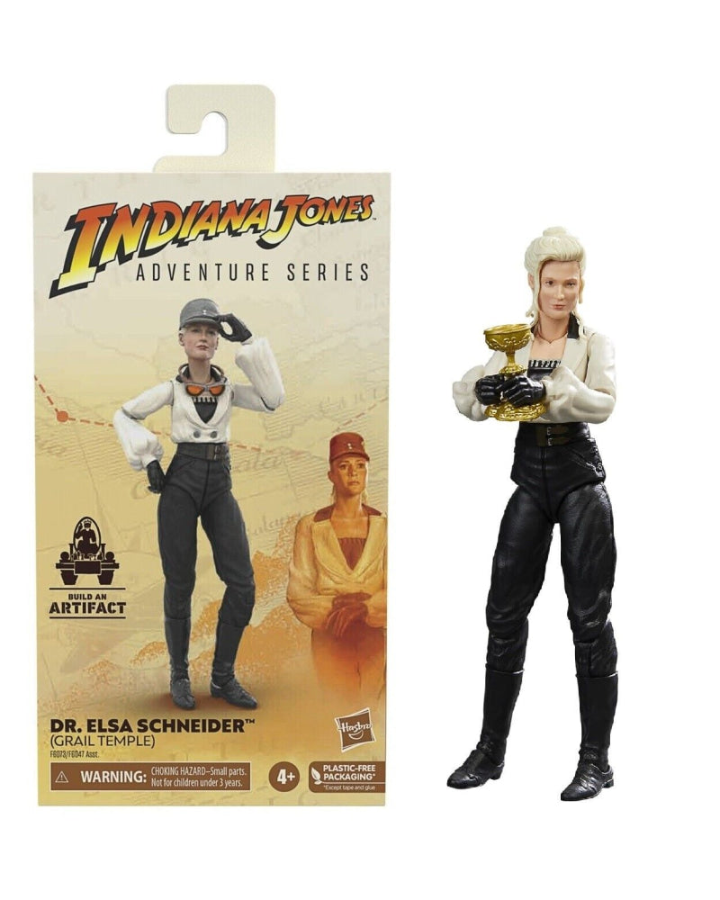 Indiana Jones Adventure Series - Dr. Elsa Schneider (Grail Temple) Action Figure Toys & Games:Action Figures Accessories:Action