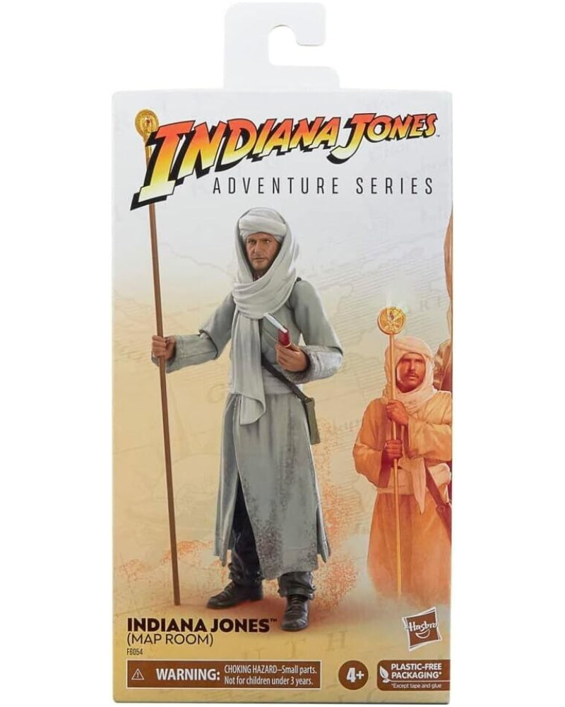 Indiana Jones Adventure Series - Indy (Map Room) Action Figure Toys & Games:Action Figures Accessories:Action