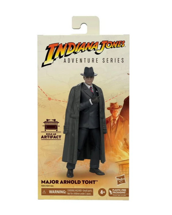 Indiana Jones Adventure Series Raiders of the Lost Ark Arnold Toht Action Figure - Toys & Games:Action Figures & Accessories:Action Figures