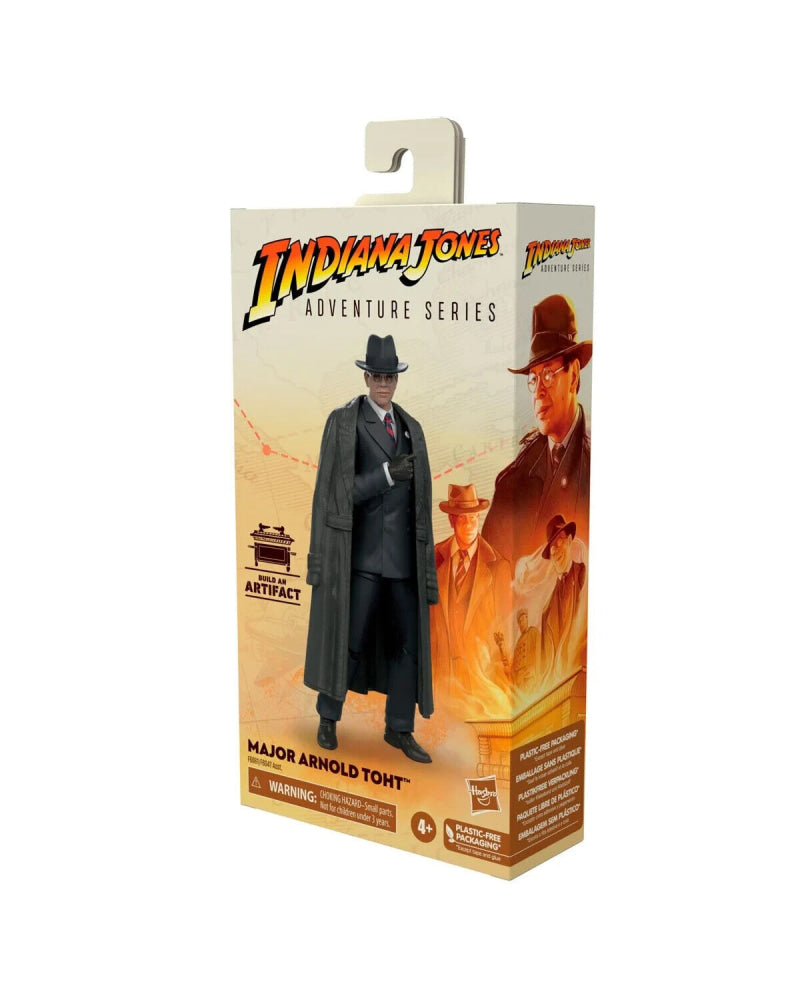 Indiana Jones Adventure Series Raiders of the Lost Ark Arnold Toht Action Figure - Toys & Games:Action Figures & Accessories:Action Figures