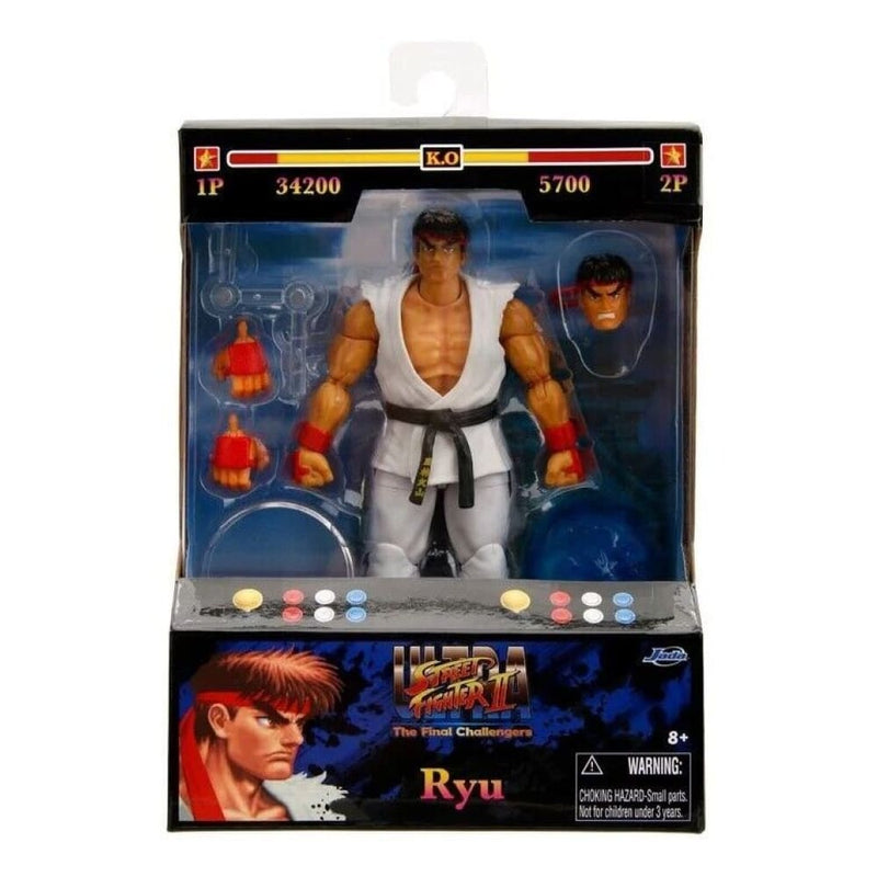Jada Toys - Ultra Street Fighter II - Ryu Action Figure - IN STOCK - Toys & Games:Action Figures & Accessories:Action Figures