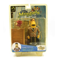 Jim Henson’s The Muppet Series 5 - Muppet Newsman Action Figure - Toys & Games:Action Figures & Accessories:Action Figures